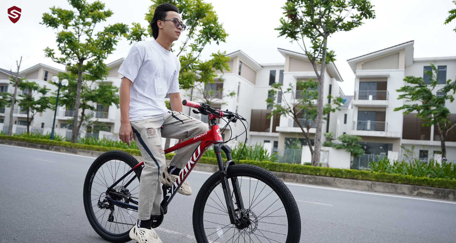 Khung sườn và phuộc xe đạp Satako Sinova 2025